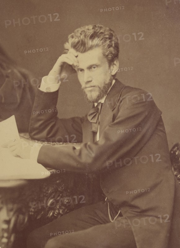 Portrait of the conductor and composer Eduard Nápravník (1839-1916), 1870s.