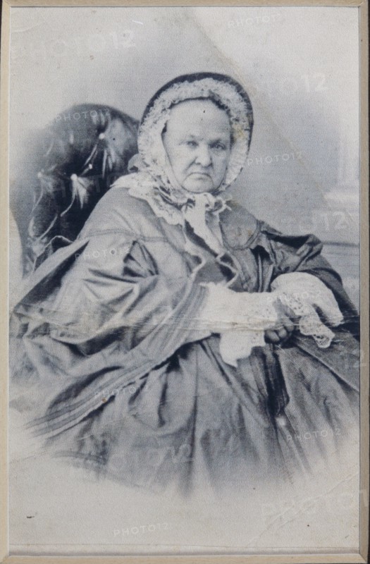 Portrait of Varvara Petrovna Turgeneva (1787-1850), née Lutovinova, Mid of the 19th cen..
