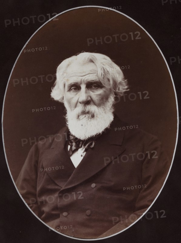 Portrait of the author Ivan Sergeyevich Turgenev (1818-1883), 1880.