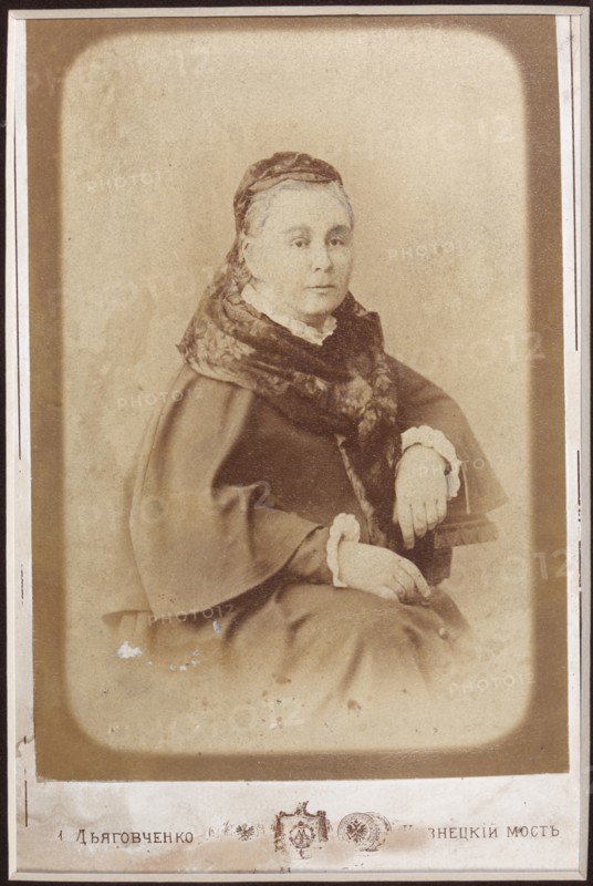 Cleopatra Dmitrievna Sukhotina, née Mansurova, 1870s-1880s.