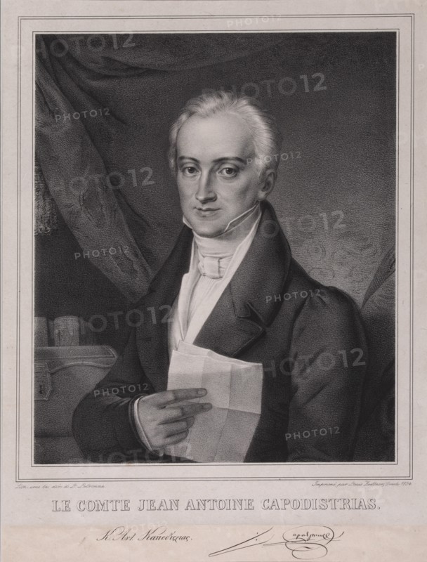 Count Ioannis Antonios Kapodistrias (1776-1831), 1834.