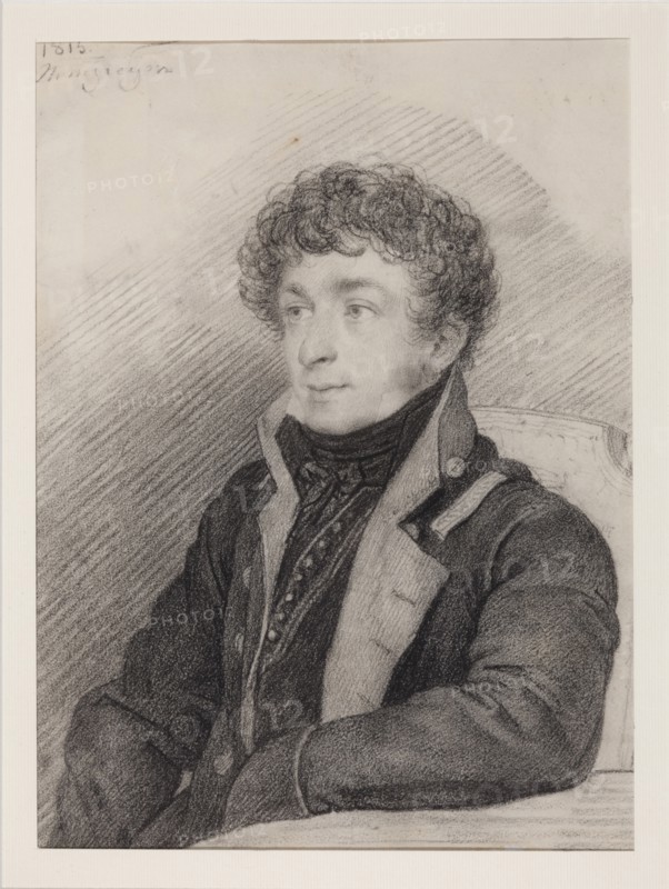 Portrait of the Poet Konstantin Nikolayevich Batyushkov (1787-1855), 1815.