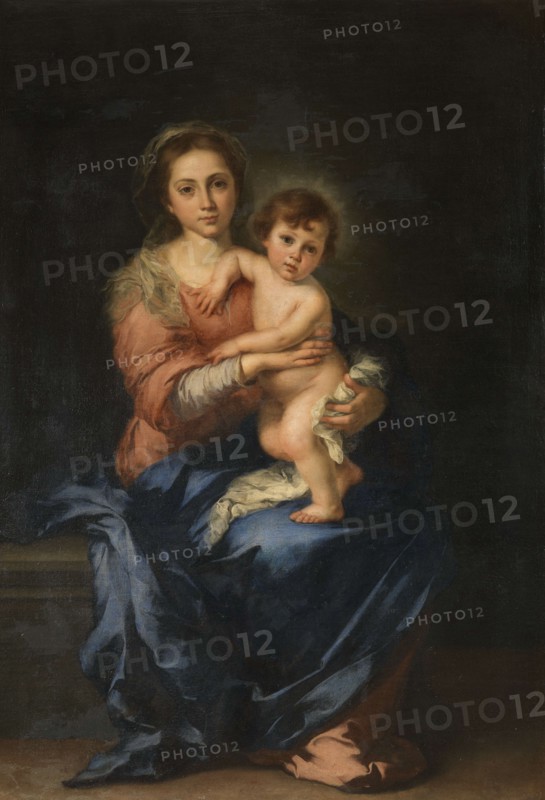 The Virgin and Child, 1650. Creator: Murillo, Bartolomé Estebàn (1617-1682).