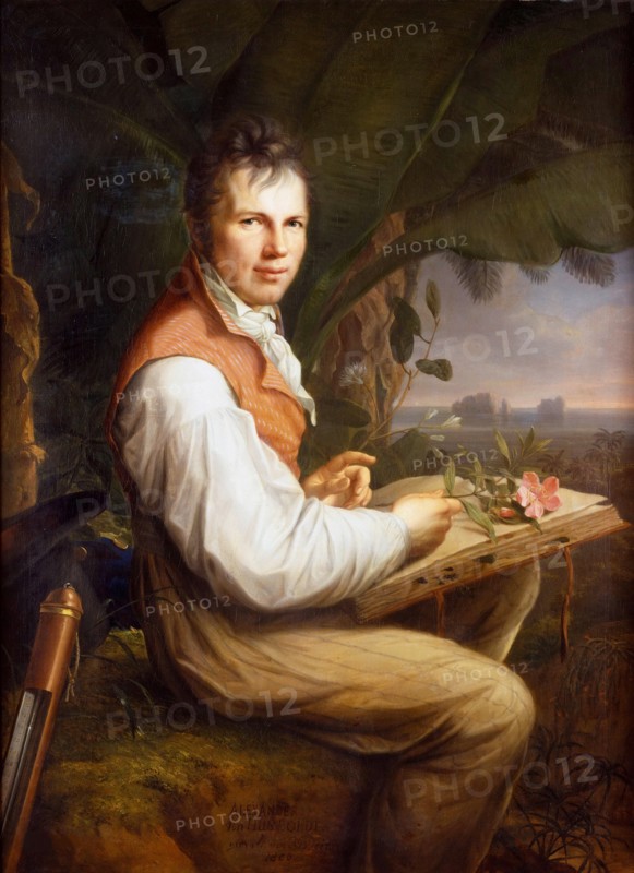 Portrait of Alexander von Humboldt (1769-1859), 1806. Creator: Weitsch, Friedrich Georg (1758-1828).