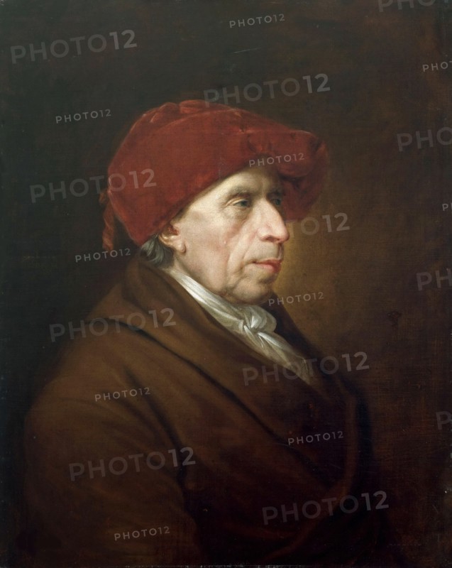 Portrait of David Friedländer (1750-1834), c.1815. Creator: Weitsch, Friedrich Georg (1758-1828).