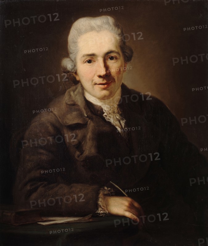 The philosopher and writer Johann Jakob Engel (1741-1802), 1773. Creator: Graff, Anton (1736-1813).