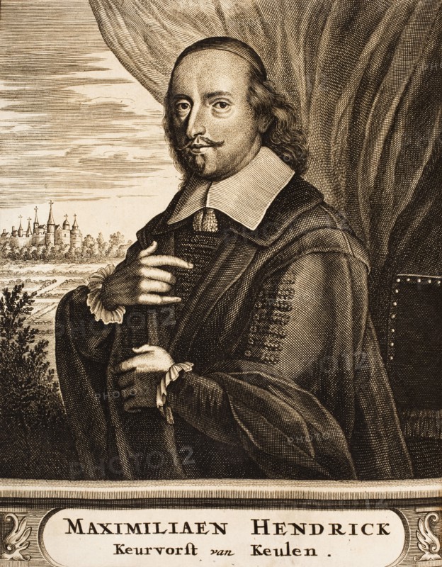 Portrait of Maximilian Henry of Bavaria (1621-1688), Archbishop of Cologne, 1675. Creator: Anonymous.
