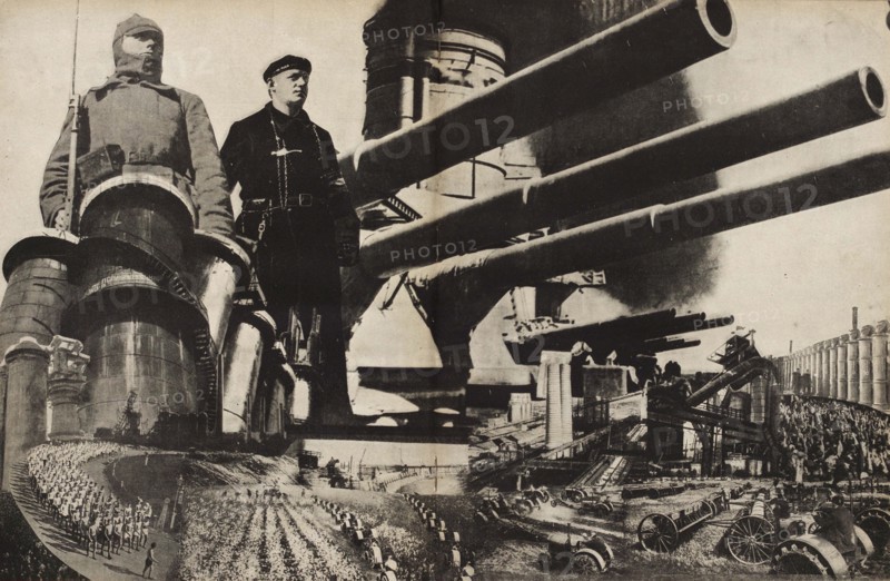 The Red Army. Illustration from USSR Builds Socialism, 1933. Creator: Lissitzky, El (1890-1941).