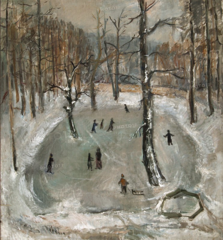 Ice Hill, 1933.