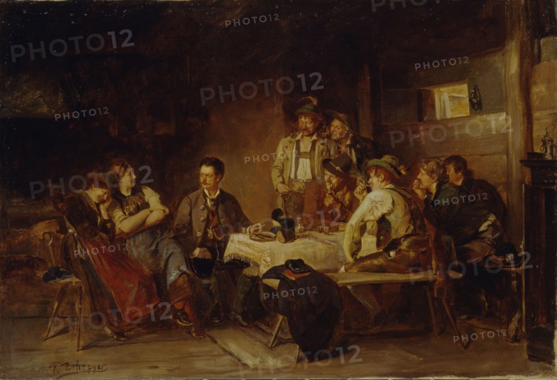 The salon Tyrolean, c1882.