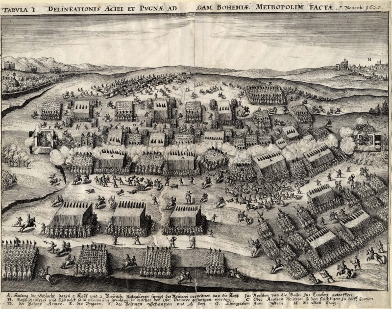 The Battle of White Mountain on 8 November 1620, 1620-1635 .