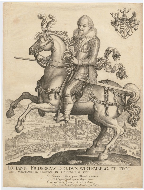 Portrait of Duke John Frederick of Württemberg (1582-1628), 1630.