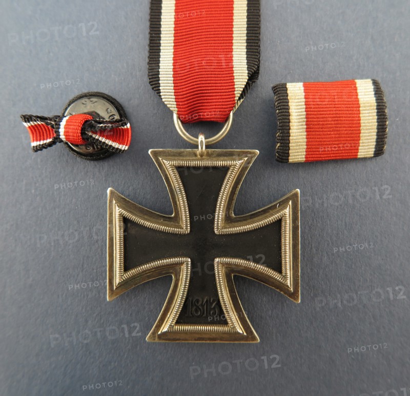 Iron Cross 2nd Class with Ribbon and Button, 1939.