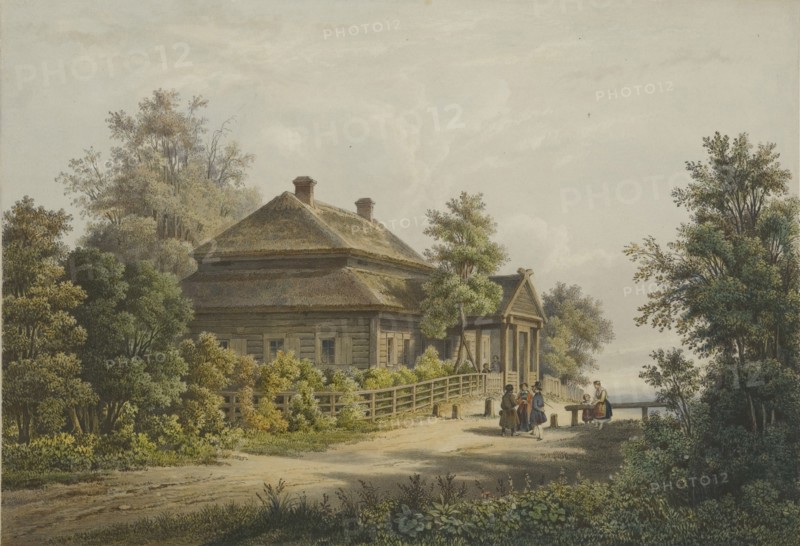 Mereczowszczyzna, birthplace of Tadeusz Kosciuszko, 1847-1852.