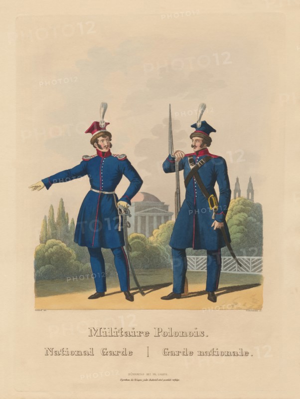 The Polish Army 1831: The National Guard (Garde nationale), 1831.