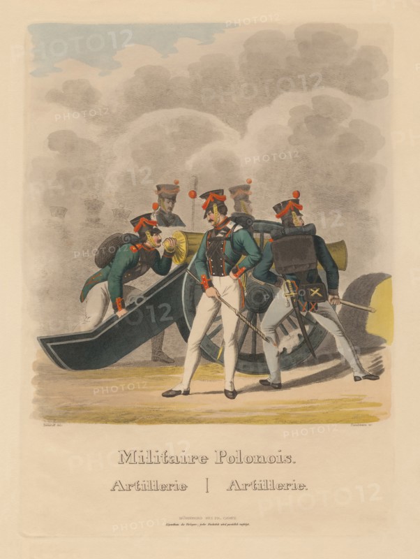The Polish Army 1831: Artillery, 1831.