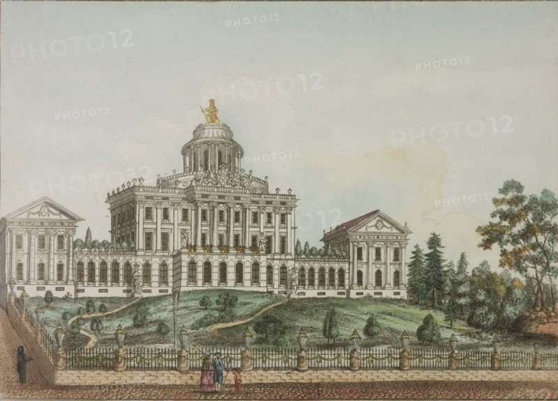 The Pashkov House in Moscow, Between 1792 and 1820.