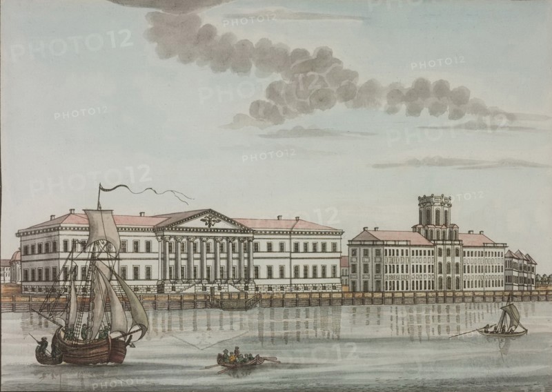The Academy of Science in St. Petersburg, Between 1792 and 1820.