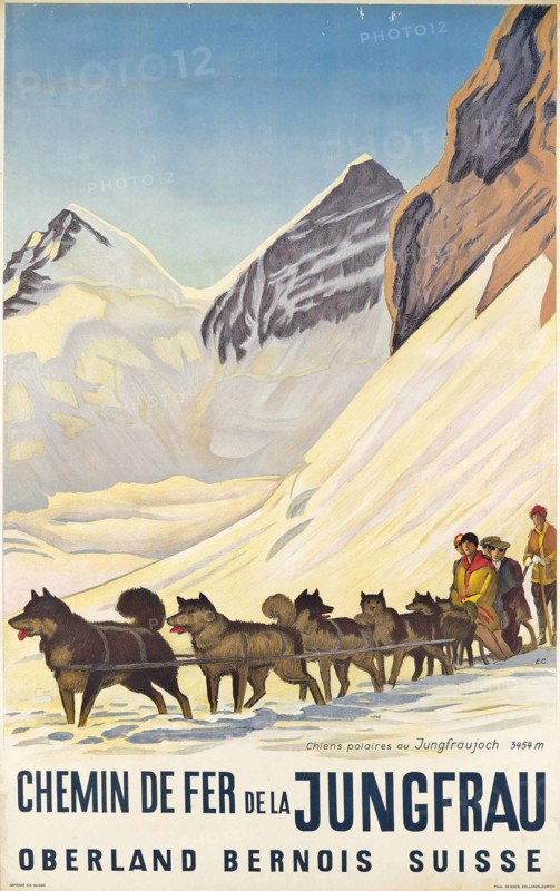 Chemin de Fer de la Jungfrau, 1925.