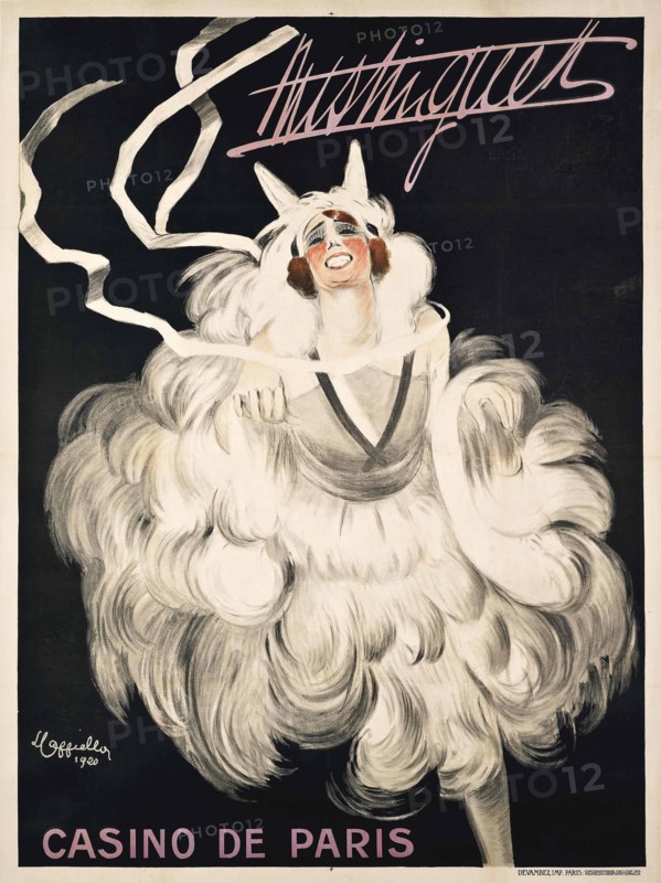 Cappiello, affiche pour le spectacle de Mistinguett, 1920