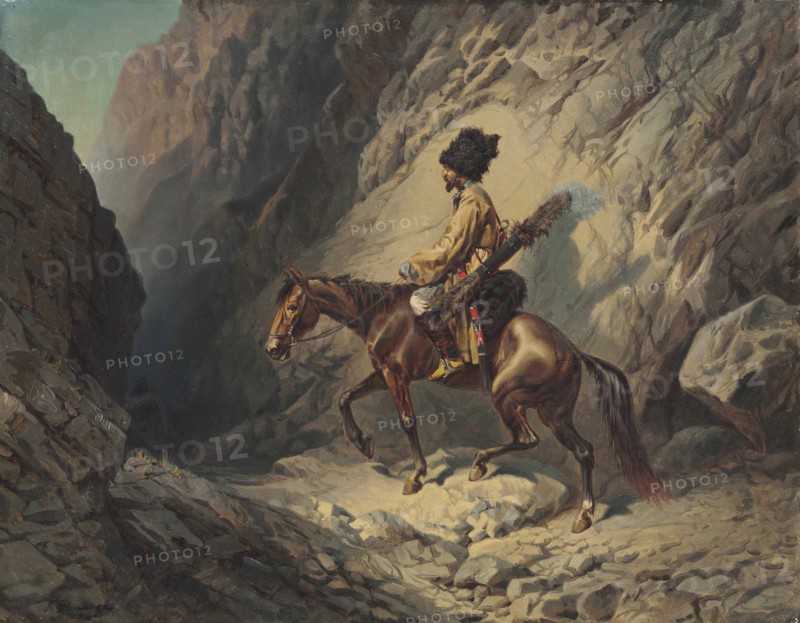 Caucasian rider.