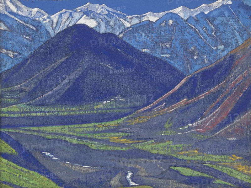 Spring in Kullu, 1929.