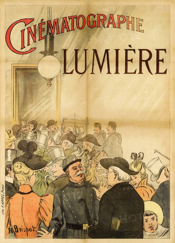 Cinématographe Lumière, 1896.