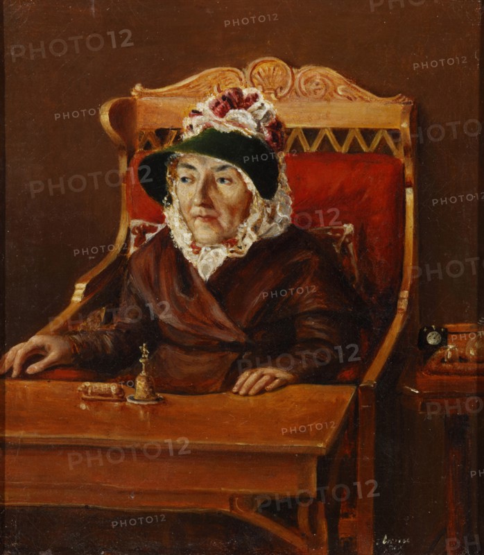 Portrait of Yekaterina Alexandrovna Arkharova, née Rimskaya-Korsakova (1755-1836), 1830s.