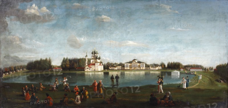View of the Ostankino Estate, 1833.