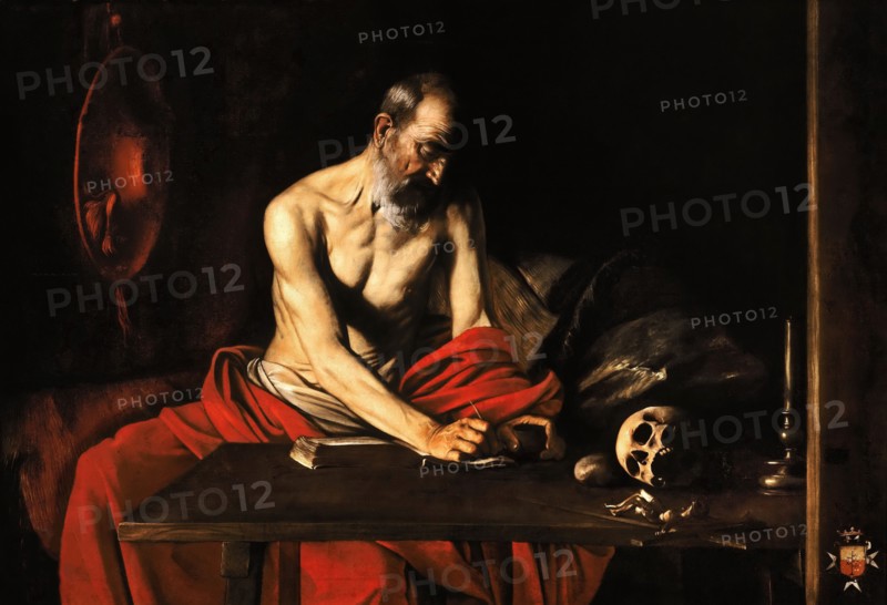 Saint Jerome in his Cell, ca 1608.