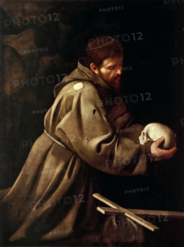 Saint Francis in Meditation, c1608-1610.