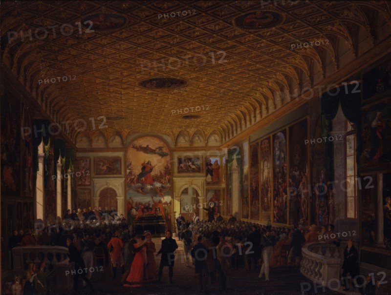 Commemoration of Canova in the Scuola Grande della Carità, 1824.