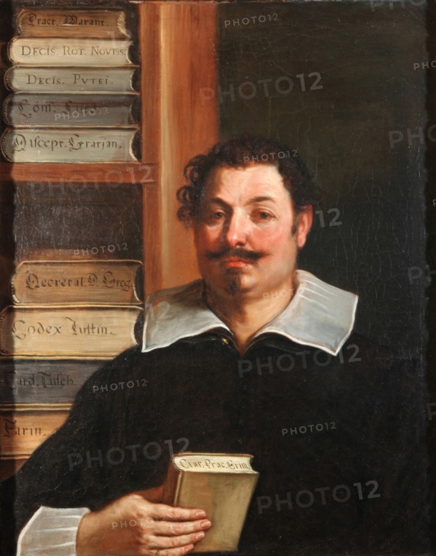 Portrait of Francesco Righetti (1626-1628).
