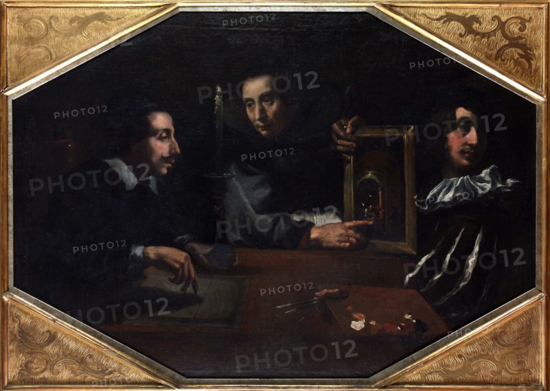 The artist's workshop (Family portrait), c1650.