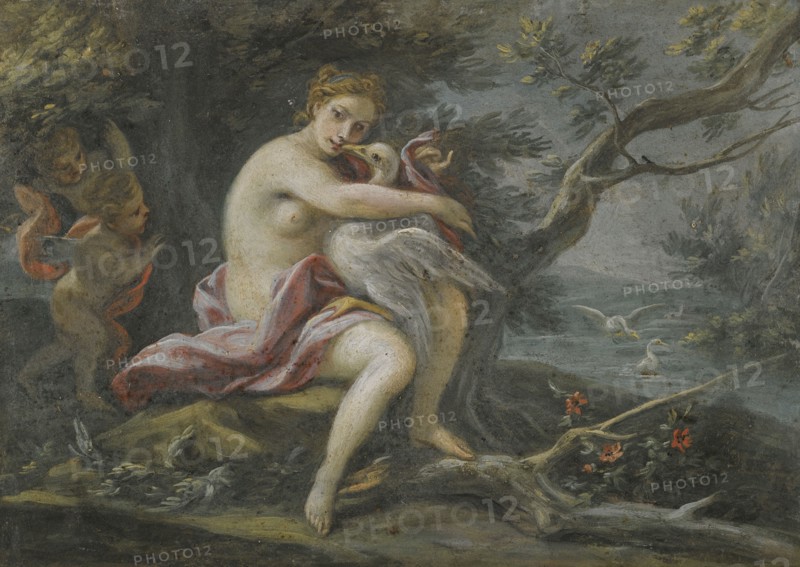 Leda and the Swan, Mid of the 18th century.