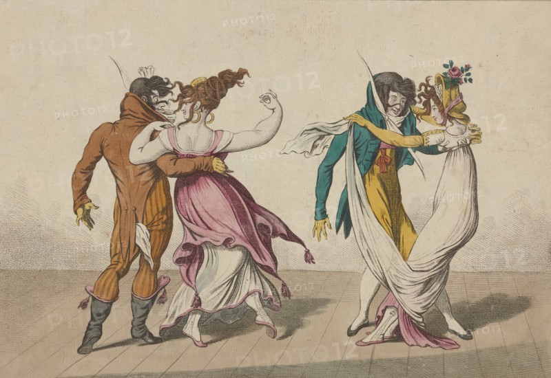 Waltz. From the series "Le Bon Genre", 1801.