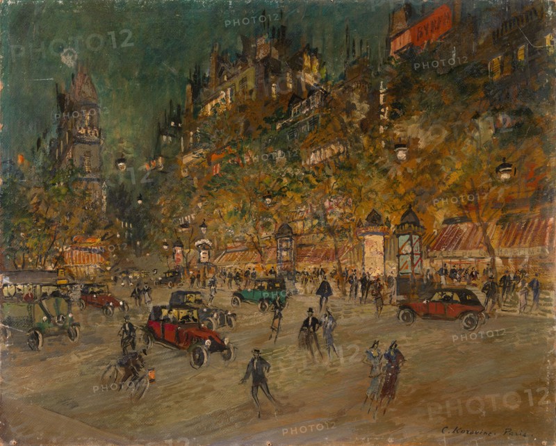 Grands Boulevards in Paris.