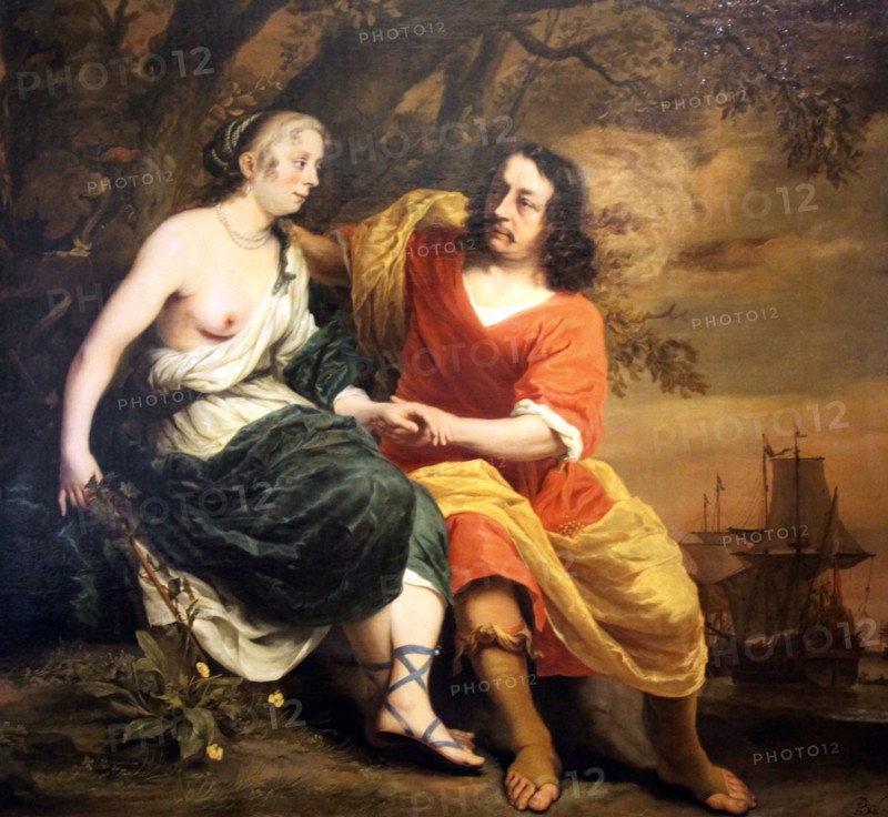 'Bacchus and Ariadne', 1664. Artist: Ferdinand Bol
