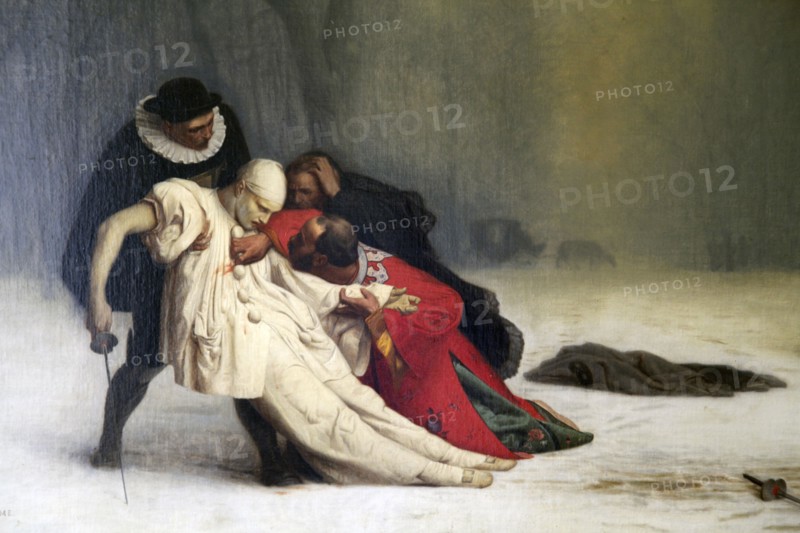 'Duel after a Masquerade', 1857. Artist: Jean-Leon Gerome