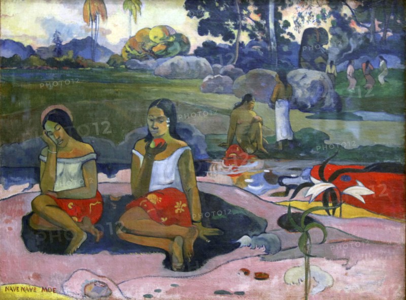 'Sacred Spring: Sweet Dreams (Nave Nave Moe)', 1894. Artist: Paul Gauguin