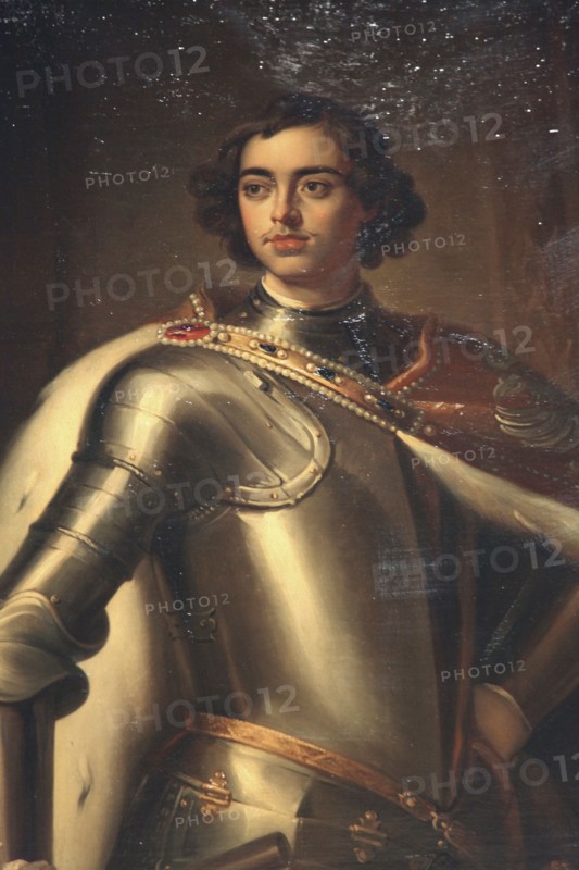 'Portrait of Peter the Great', mid 19th century. Artist: Enrico Belli