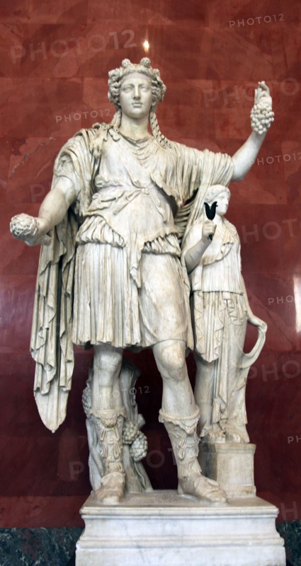 Statue of Dionysus. Artist: Unknown