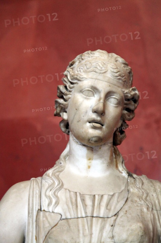 Statue of Terpsichore, Muse of Dances. Artist: Unknown