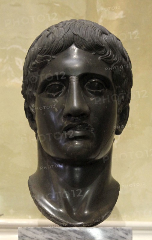 Head of Doryphoros, early 1st century. Artist: Unknown