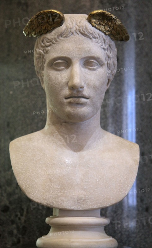 Head of Hermes, early 2nd century. Artist: Unknown