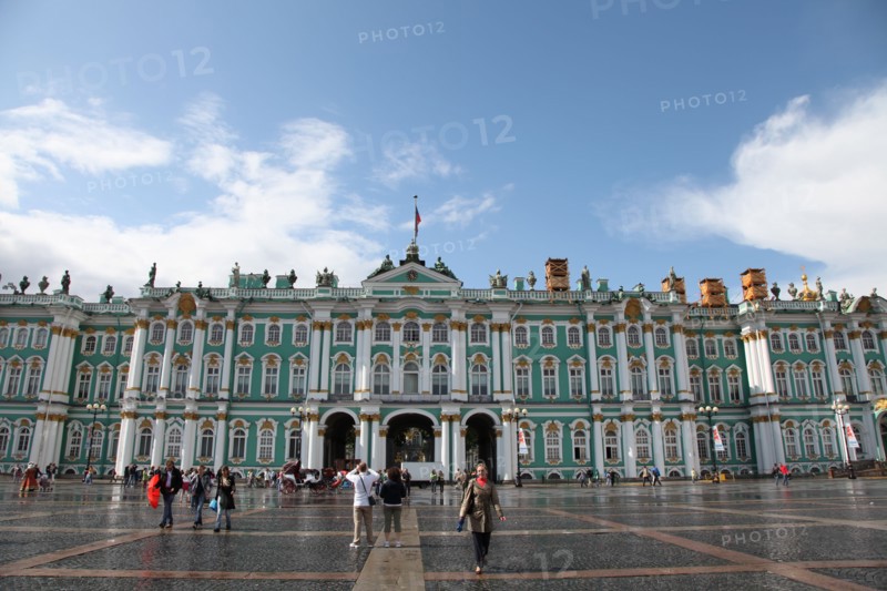 Winter Palace, Hermitage Museum, St Petersburg, Russia, 2011. Artist: Sheldon Marshall