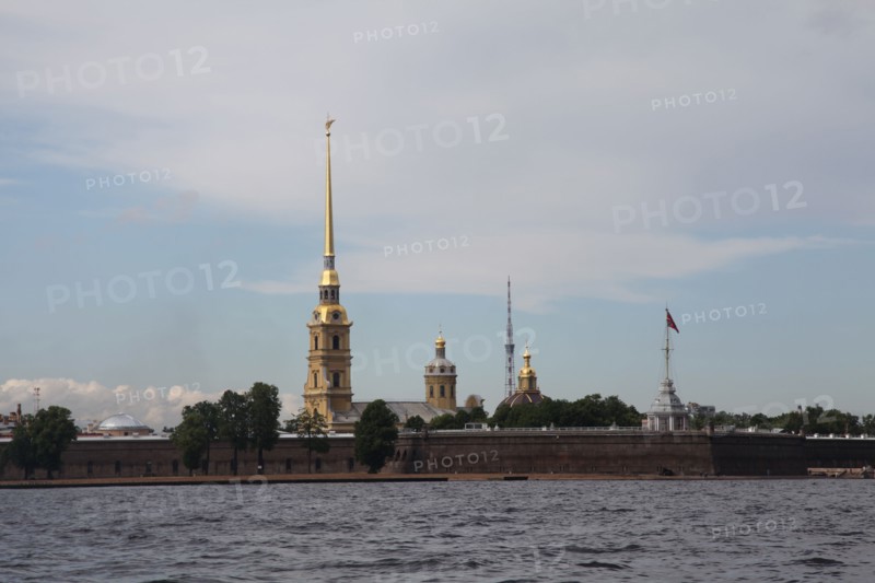 Peter and Paul Fortress, St Petersburg, Russia, 2011. Artist: Sheldon Marshall