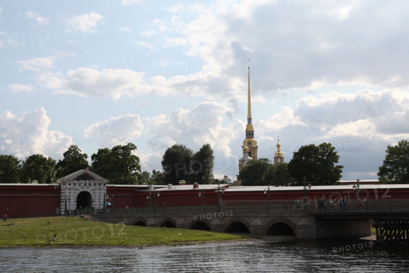Peter and Paul Fortress, St Petersburg, Russia, 2011. Artist: Sheldon Marshall
