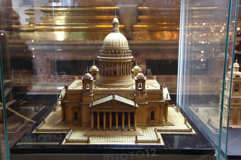 Model of St Isaac's Cathedral, St Petersburg, Russia, 2011. Artist: Sheldon Marshall