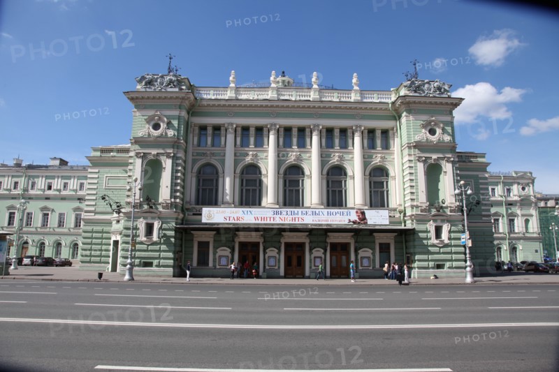 Mariinsky Theatre, St Petersburg, Russia, 2011. Artist: Sheldon Marshall